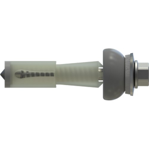 DSH-2-Z Abstandsset auf Stahl-UK | Komplettpaket für Lichtplattenbefestigung