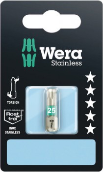 WERA 3867/1 TS SB TORX® Bits, Edelstahl TX 25x25