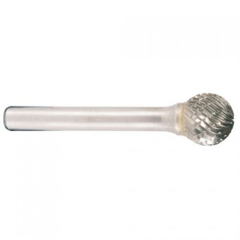 Hartmetallfräser Form D Kugel d1 6.3 mm, Schaftd. 3.0 mm