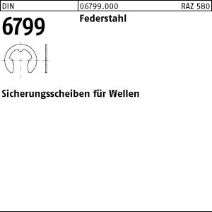 DIN 6799 Sicherungsscheiben f. Wellen 12