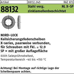 NORD-Lock X-series Scheiben NLXSP 16 (16,6 x 30,7x 4,74)