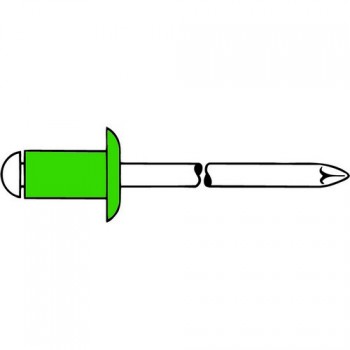 Gesipa Blindniete A4-Edelstahl 3,2 x 6