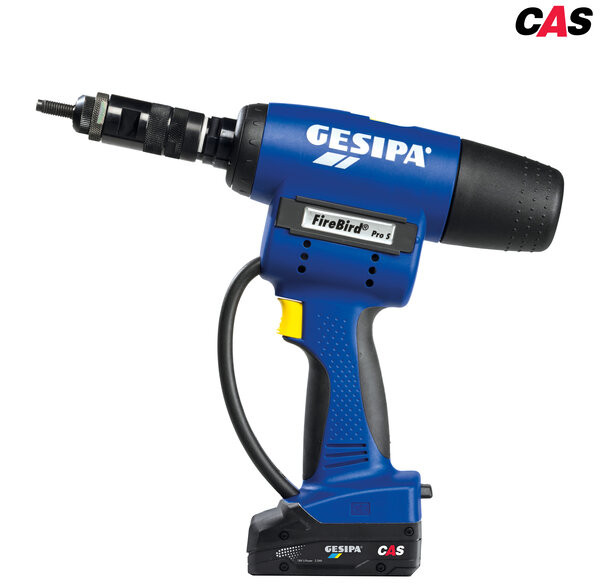 GESIPA FireBird Pro S Gold Edition inkl. 1x Akku 18V 2,0 Ah