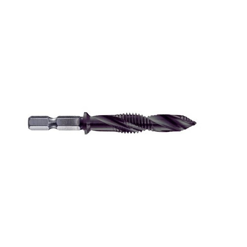 PROSTEP Kombi-Gewindebohrer Bits HSS-G TiAlN  6,35mm (1/4") 6-kant Aufnahme / Art. 91950
