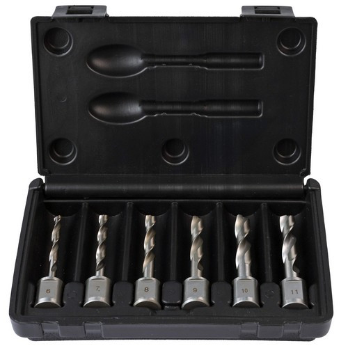 WELDON Spiralbohrer-Set HSS-G 6-tlg. 