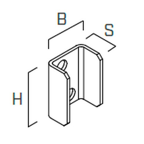 rothoblaas LOCK STOP Seitenblock f.Verriegelung 21,5x27,5x13