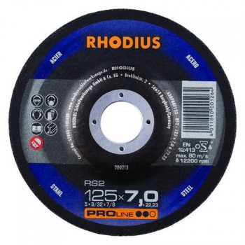 RHODIUS Schruppscheibe RS 2  4-10mm  für Stahl