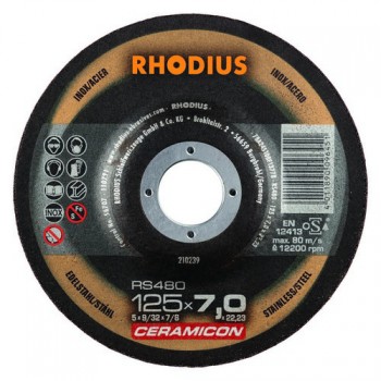 RHODIUS Schruppscheibe RS480 CERAMICON  7,0mm