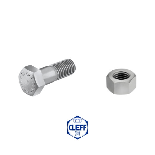 CLEFF ISO 4014 8.8U CE Mu M 20 x 120 tZn SB nach EN 15048 tZ