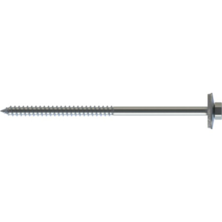FABA-A Gewindef.Schraube 6-kt. 6,5 x 200 TG SW 3/8" A2 E22