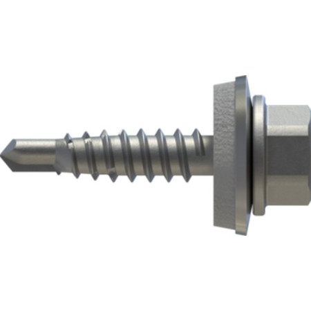RP-r-3H Bohrschraube 6-kt. 4,8 x 22 VG SW 8 A2/Bimetall E14 | Verbindung von Profilblechen im Überlappungsbereich 