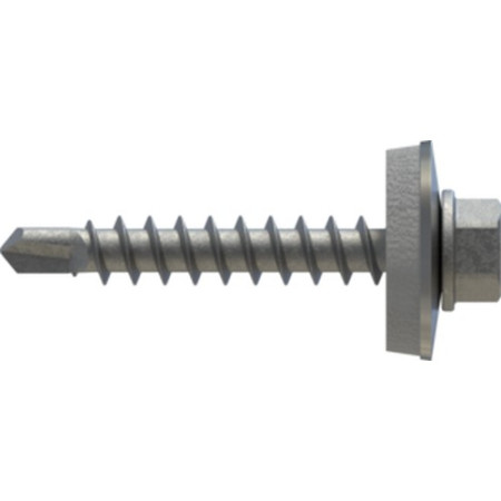RP-r Bohrschraube 6-kt. 6,0 x 38 VG SW 8 A2/Bimetall E19