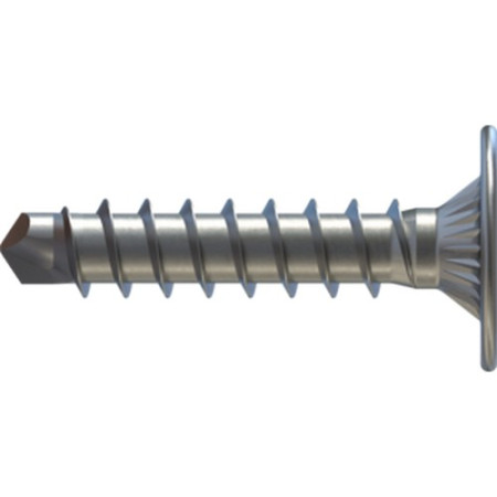 RV-r-SSK Haftenschraube Holz Scheiben-SK 4,9x24 VG SIT®20 A2