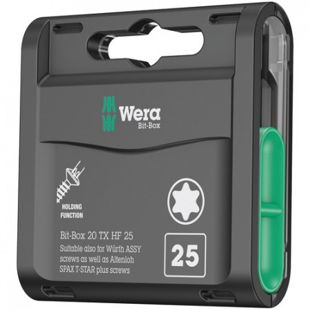 WERA  Bit-Box 20 TORX 25 HF