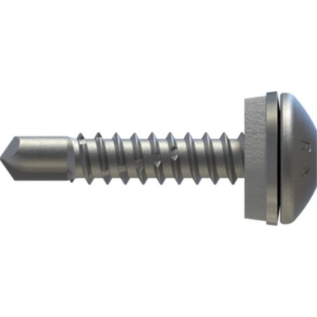 RP-K-FK Bohrschr. Flach-RK 4,8x25 VG SIT® 25 A2/Bimetall E12