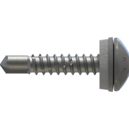 RP-K-FK Flach-RK 4,8x25 VG SIT® 25 A2/Bimetall E12 RAL 9006