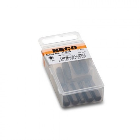Schrauberbits für HECO Schrauben mit T-Drive (T8 - T40) / á 10 Stck. verpackt