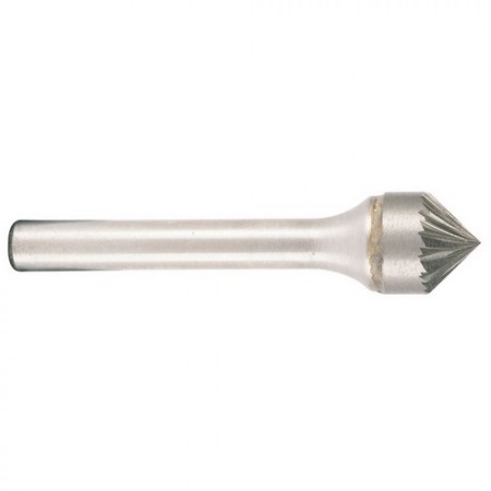 Hartmetallfräser Form K Kegel 90° d1 6.0 mm, Schaftd. 6.0 mm
