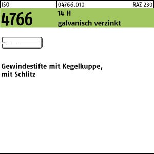 ISO 4766 14 H M 8 x 35 galv. verzinkt