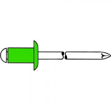 Gesipa Blindniete A4-Edelstahl 3,2 x 6
