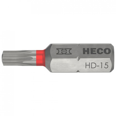 Bits, HECO-Drive, HD-15, rot, 10 St.