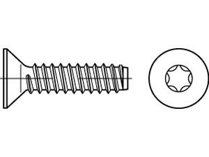 ISO 14581 Senkschraube mit Innensechsrund ISR-T - Edelstahl A4