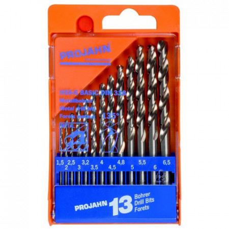 Kunststoffkassette HSS-G BASIC 13tlg 1,5-6,5/0,5 + 3,2 +4,8