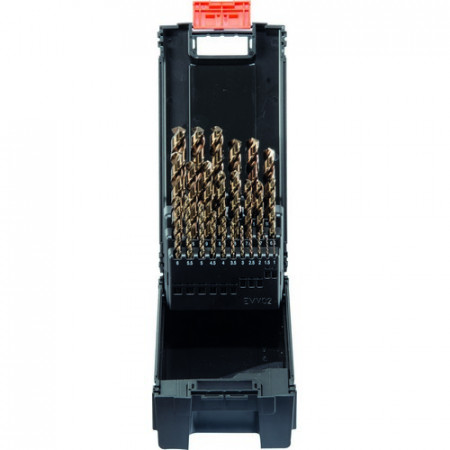 Kunststoff Kassette DIN 338 Typ SN 25-tlg. 1-13 mm/0,5 stgd.