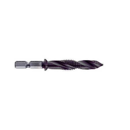 PROSTEP Kombi-Gewindebohrer Bits HSS-G TiAlN  6,35mm (1/4") 6-kant Aufnahme / Art. 91950