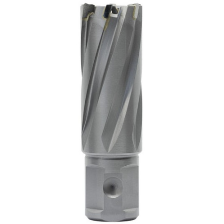 Kernbohrer mit Weldonschaft 19mm (3/4") und Nitto Aufnahme, Hartmetall-Zähne / Art. 38900