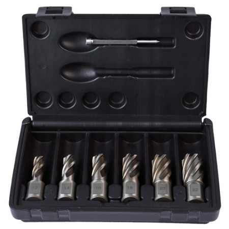 WELDON Kernbohrer-Set HSS-Co 5% 7-tlg. 