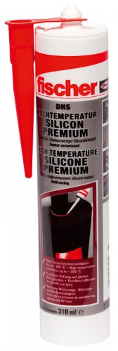 Fischer Hochtemperatursilicon DHS 310ml rot