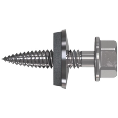 RP-T2  4,5 x 22 E14 VG, A2/Bimetall,Ni,verz.m.angepr.Scheibe
