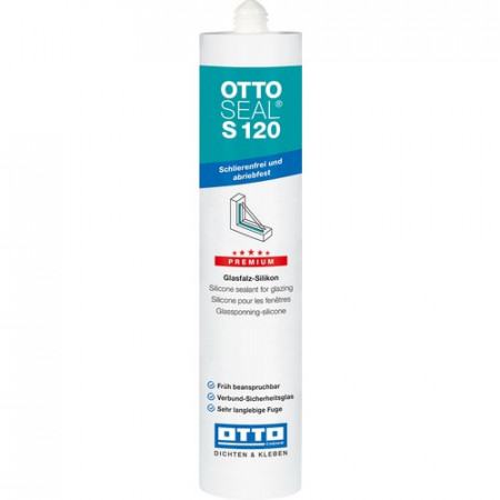 OTTOSEAL-S-120 - Das Premium-Glasfalz-Silikon