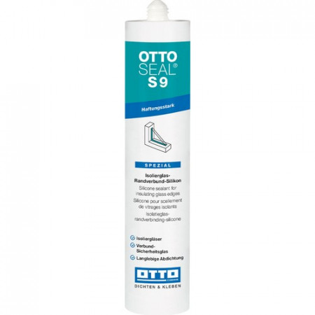 OTTOSEAL-S-9 310ML - Isolierglas-Randverbund - C04 SCHWARZ