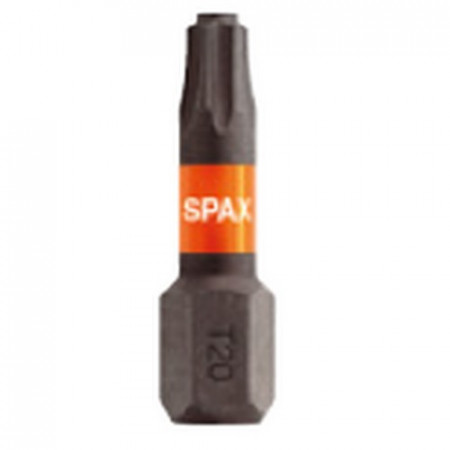 SPAX BIT T-STAR PLUS T20 25mm (10x Box á 5 St. im CUT-CASE)