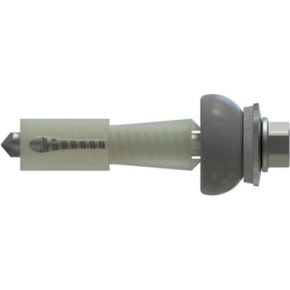 DSH-2-Z Abstandsset auf Stahl-UK | Komplettpaket für Lichtplattenbefestigung