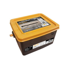 Eurotec Hapatec Senkkopf - schwarz - Edelstahl gehärtet TX