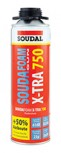 SOUDAL SOUDAFOAM X-TRA750 B2 (PISTOLE ) 500ml grau