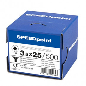 ABC-Mehrzweckschraube SPEEDpoint -SK- T-15 VG vz 3,5x25/20