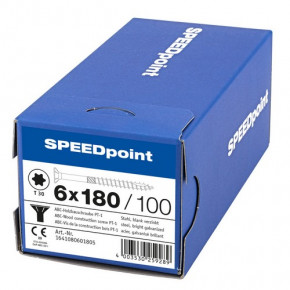 ABC-Mehrzweckschraube SPEEDpoint -SK- T-30 TG vz 6x180/75