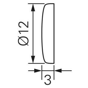 SFS Abdeckkappen für Kopplungsschrauben CC-SP RAL 1015