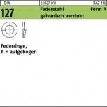 DIN 127 Federring Form A - galvanisch verzinkt