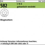 DIN 582 Ringmutter C15E -  Stahl verzinkt