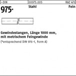DIN 975 Gewindestange 1.000mm ST37 Feingewinde - blank