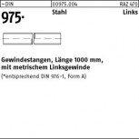 DIN 975 Gewindestange 1.000mm ST37 Linksgewinde - blank