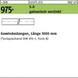 DIN 975 Gewindestange 1.000mm Güte 5.6 (gekennzeichnet) - verzinkt