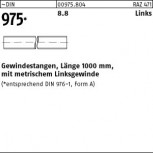 DIN 975 Gewindestange 1.000mm Güte 8.8 Linksgewinde - blank