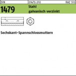DIN 1479 Sechskant-Spannschlossmutter - Stahl galv. verzinkt