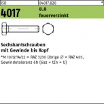 ISO 4017 Sechskantschraube mit Gewinde bis Kopf 8.8 - feuerverzinkt